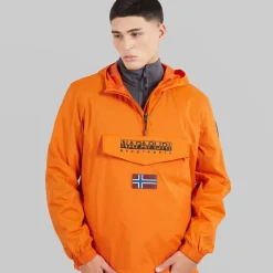 Sale Herre Arper Lite Anorak Pumpkin Udendørs|Jakker Og Frakker