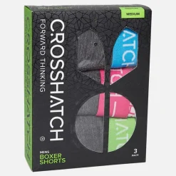 Discount Herre Astral Tre Pak Boxer Shorts Charcoal Marl Multipakker·Undertøj|Undertøj, Sokker Og Nattøj·Boxer Shorts