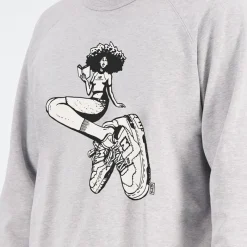 Clearance Herre Athletics Engy Saint Ange Cool Piger Sweatshirt Athletic Grå Træning|T-Shirts Og Undertrøjer