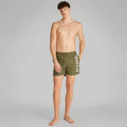 Hot Herre Badeshorts Brændt Oliven Shorts Og Badetøj·Shorts