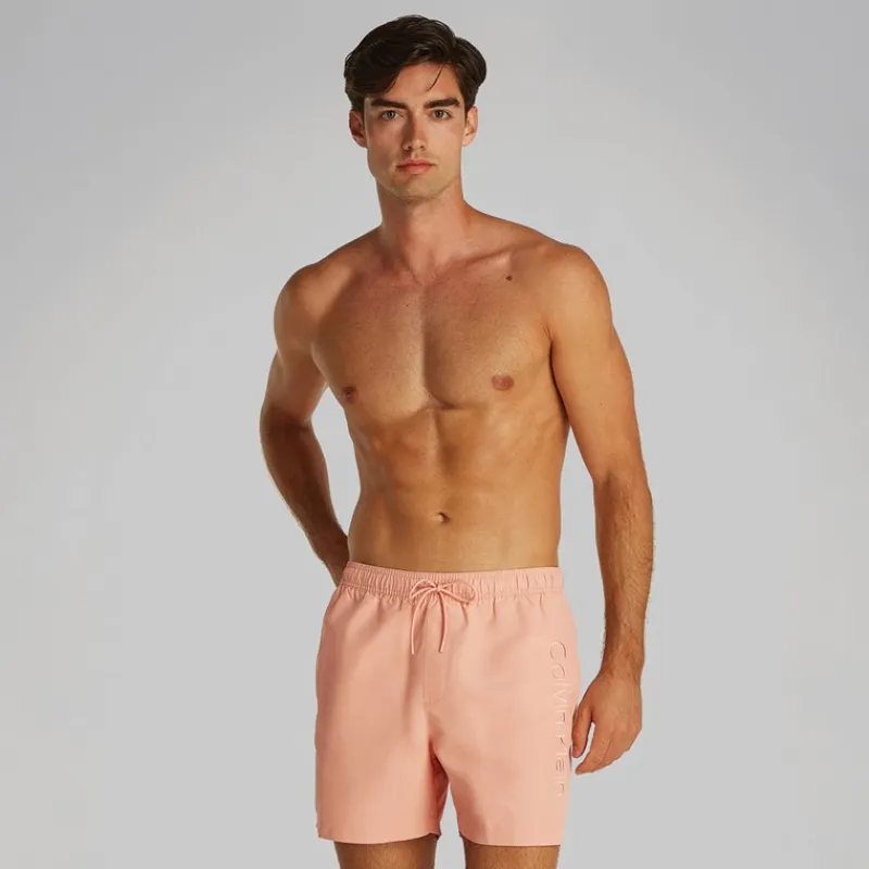 Discount Herre badeshorts vintage fersken Shorts Og Badetøj·Shorts