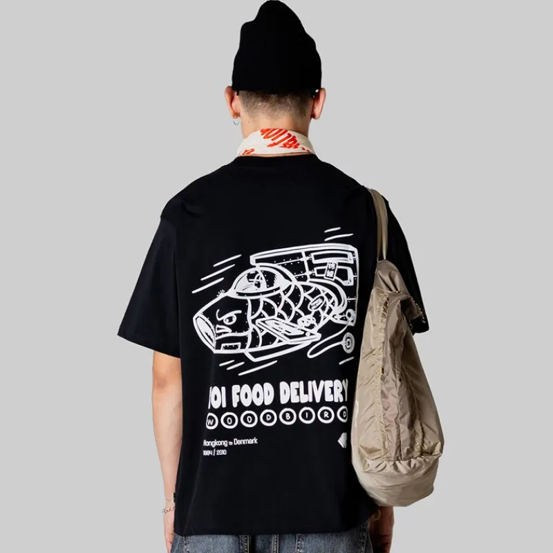 Discount Herre Baine Koi Levering T-shirt T-Shirts, Poloer Og Skjorter·T-Shirts Og Undertrøjer