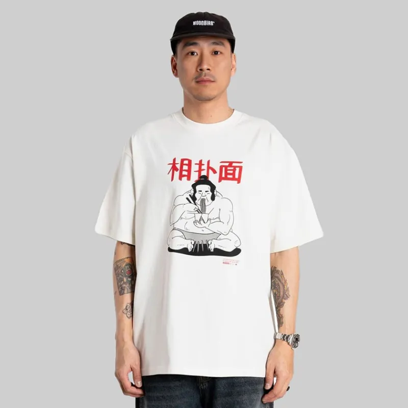 Best Herre Baine Sumo T-shirt Off White T-Shirts, Poloer Og Skjorter·T-Shirts Og Undertrøjer