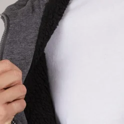Outlet Herre Baraz Borg Foret Hættetrøje Mørkegrå Melering Hættetrøjer Og Sweatshirts·Hættetrøjer