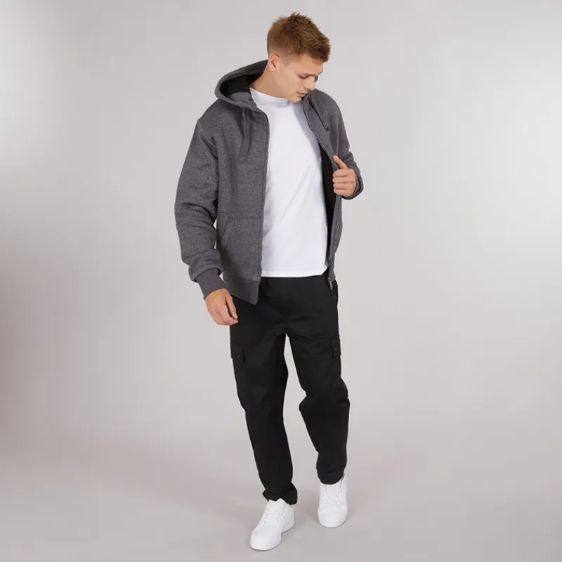 Outlet Herre Baraz Borg Foret Hættetrøje Mørkegrå Melering Hættetrøjer Og Sweatshirts·Hættetrøjer