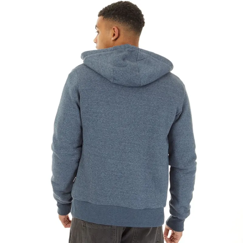 Outlet Herre Baraz Hoodie Marine Melange Hættetrøjer Og Sweatshirts·Hættetrøjer