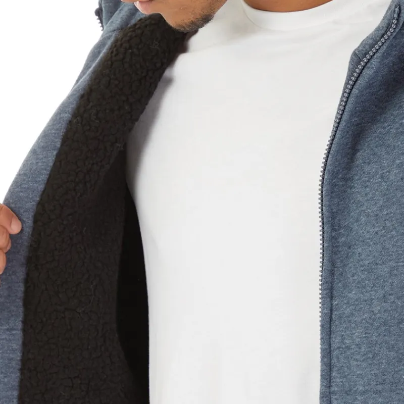 Outlet Herre Baraz Hoodie Marine Melange Hættetrøjer Og Sweatshirts·Hættetrøjer