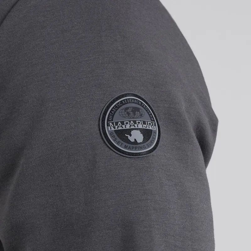 Online Herre Bastien 1/2 Lynlås Sweatshirt Dark Grey Solid Udendørs|Hættetrøjer Og Sweatshirts·Sweatshirts