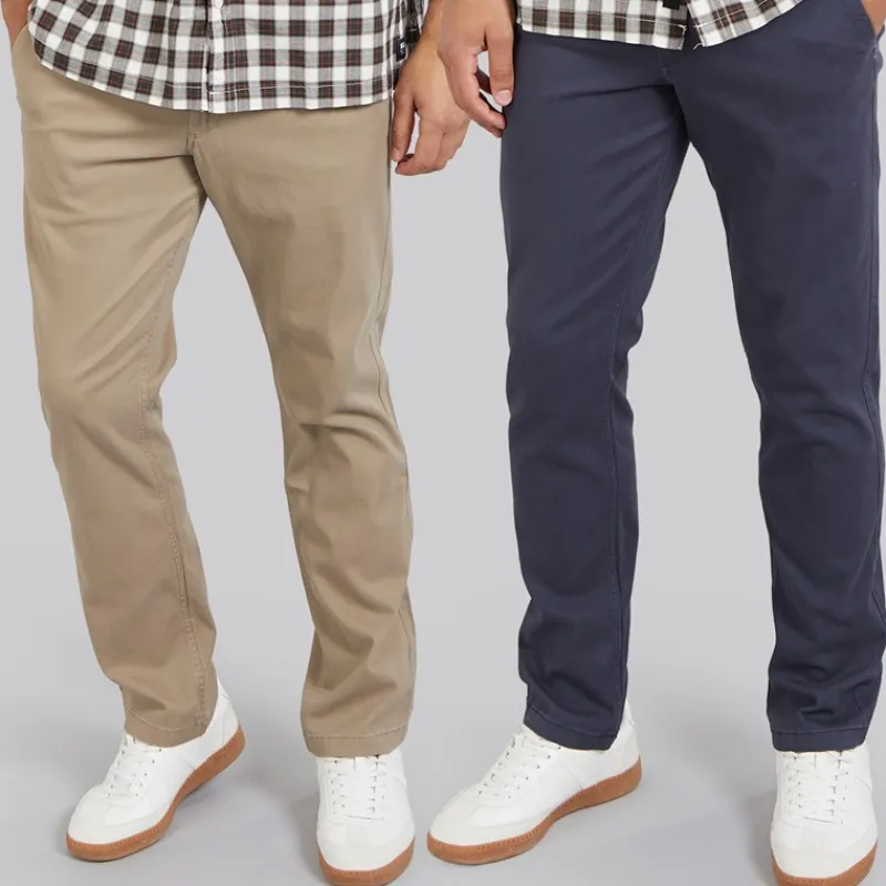 Herre Bolton Dean AKM To-pak Chinos Beige/Navy Blazer Jeans Og Bukser·Bukser