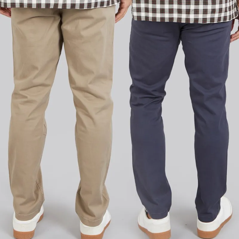 Herre Bolton Dean AKM To-pak Chinos Beige/Navy Blazer Jeans Og Bukser·Bukser