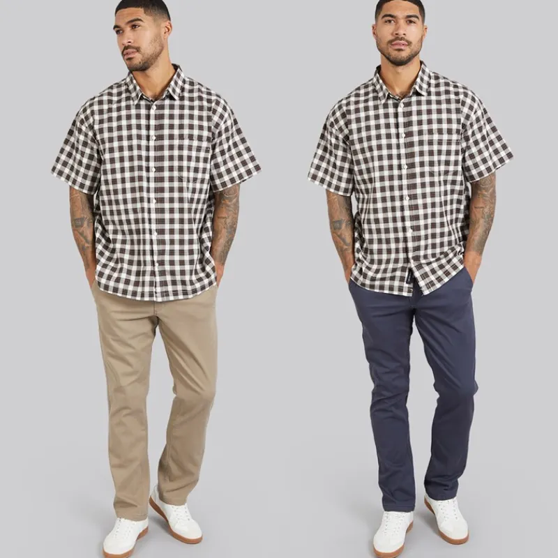 Herre Bolton Dean AKM To-pak Chinos Beige/Navy Blazer Jeans Og Bukser·Bukser