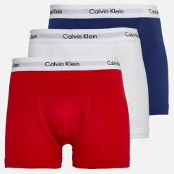 Sale Herre bomuld stretch tre boxer pak underbukser /​Rød Multipakker·Undertøj|Undertøj, Sokker Og Nattøj·Boxer Shorts