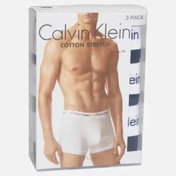 Clearance Herre Bomuld Stretch Tre Pak Boxer Trusser /​/​ Multipakker·Undertøj|Undertøj, Sokker Og Nattøj·Boxer Shorts