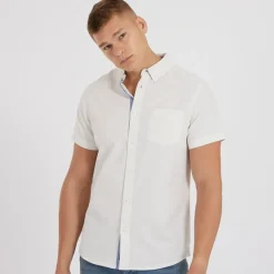 Herre Bowdon Skjorter med korte ærmer T-Shirts, Poloer Og Skjorter·Skjorter