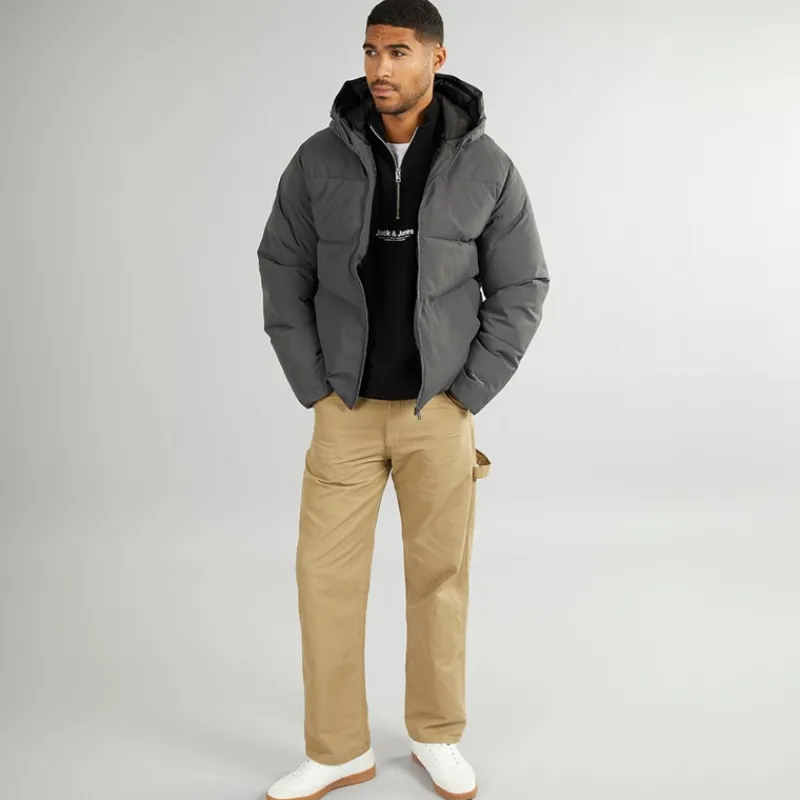 Clearance Herre Brady Hætte Puffer Asphalt Jakker Og Frakker·Jakker Og Frakker