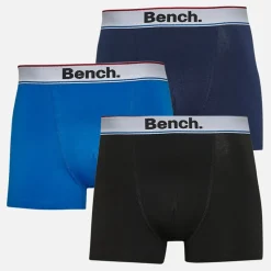 Discount Herre Brayan Tre Pak Boxer Shorts Royal /​ Sort /​ Navy Multipakker·Undertøj|Undertøj, Sokker Og Nattøj·Boxer Shorts