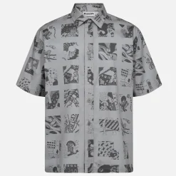 Clearance Herre Bron Skjorte Phantom T-Shirts, Poloer Og Skjorter·Skjorter