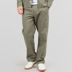 Hot Herre Bukser Dusty Olive Jeans Og Bukser·Bukser