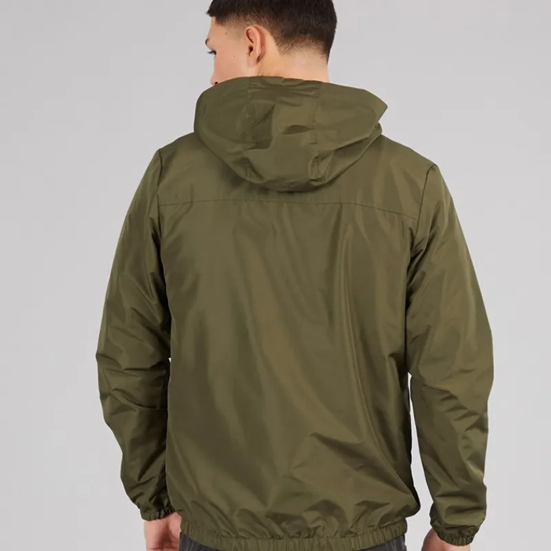 Outlet Herre Callum Anorak Jakke Khaki Træning|Jakker Og Frakker