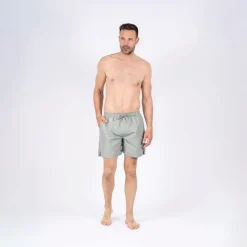 Sale Herre Cancun Ensfarvede Badeshorts Lys Army Shorts Og Badetøj·Shorts