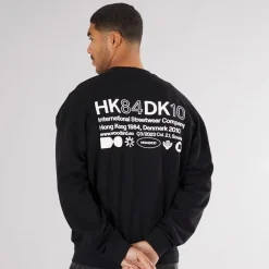 Outlet Herre Cane Sweatshirt Sort Hættetrøjer Og Sweatshirts·Sweatshirts