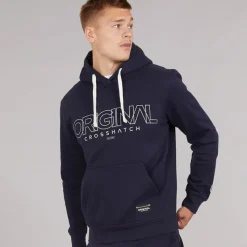 Sale Herre Carrimoore Hættetrøje Navy Hættetrøjer Og Sweatshirts·Hættetrøjer