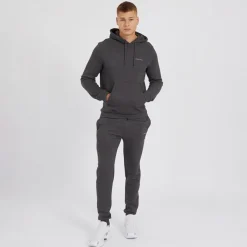Herre Chelmere Hoodie og Joggers Sæt Antracit Melange Træningsdragter Og Joggingbukser·Træningsdragter