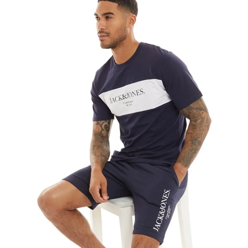 New Herre Chester Twinset Blå Blazer Træningsdragter Og Joggingbukser·Træningsdragter|T-Shirts, Poloer Og Skjorter·Sæt