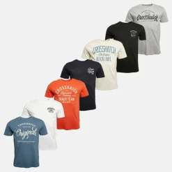 Herre Chinsters Syv Pak T-shirts Assorteret T-Shirts, Poloer Og Skjorter·Multipakker|Multipakker·T-Shirts Og Undertrøjer