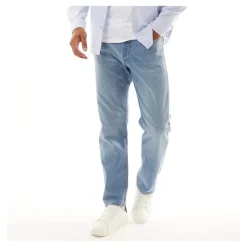 Clearance Herre Chris SQ 957 Relaxed Fit Jeans Blå Denim Jeans Og Bukser·Jeans