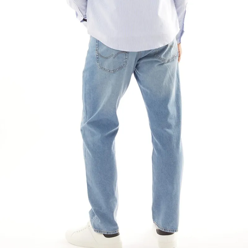 Clearance Herre Chris SQ 957 Relaxed Fit Jeans Blå Denim Jeans Og Bukser·Jeans