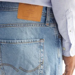 Clearance Herre Chris SQ 957 Relaxed Fit Jeans Blå Denim Jeans Og Bukser·Jeans