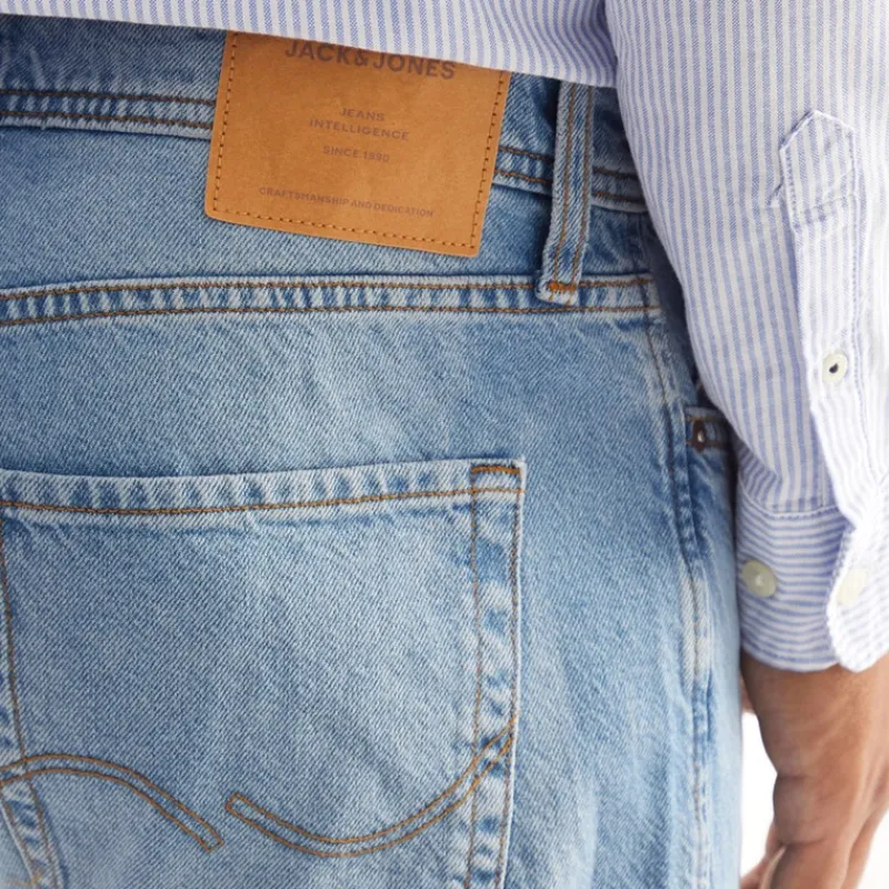 Clearance Herre Chris SQ 957 Relaxed Fit Jeans Blå Denim Jeans Og Bukser·Jeans