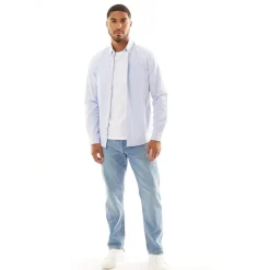 Clearance Herre Chris SQ 957 Relaxed Fit Jeans Blå Denim Jeans Og Bukser·Jeans