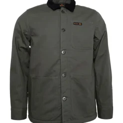New Herre Clemens Sherpaforet Twill Arbejdsjakke Khaki Jakker Og Frakker·Lette Jakker|Jakker Og Frakker·Jakker Og Frakker
