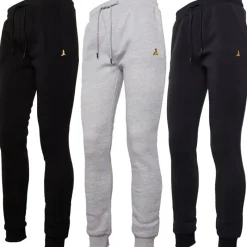 Best Herre Clinton 3-pak Joggingbukser Sort/Grå/Blå Jeans Og Bukser·Joggingbukser|Træningsdragter Og Joggingbukser·Joggingbukser