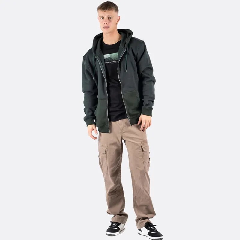Hot Herre Colin Cardigan Dyb Grøn Hættetrøjer Og Sweatshirts·Hættetrøjer