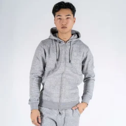 Best Herre Colin Cardigan Lys Grå Mix Hættetrøjer Og Sweatshirts·Hættetrøjer