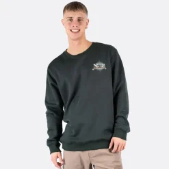 Best Herre Colin Print Sweatshirt Dybt Grøn Hættetrøjer Og Sweatshirts·Sweatshirts