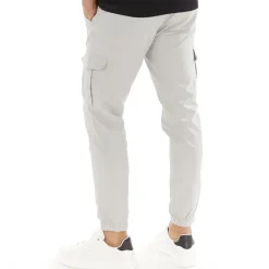 Hot Herre Combat Tech Cargo Bukser Lysegrå Jeans Og Bukser·Cargobukser|Jeans Og Bukser·Bukser