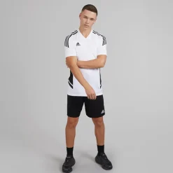 Best Herre Condivo 22 T-shirt Hvid/Sort Træning|T-Shirts Og Undertrøjer
