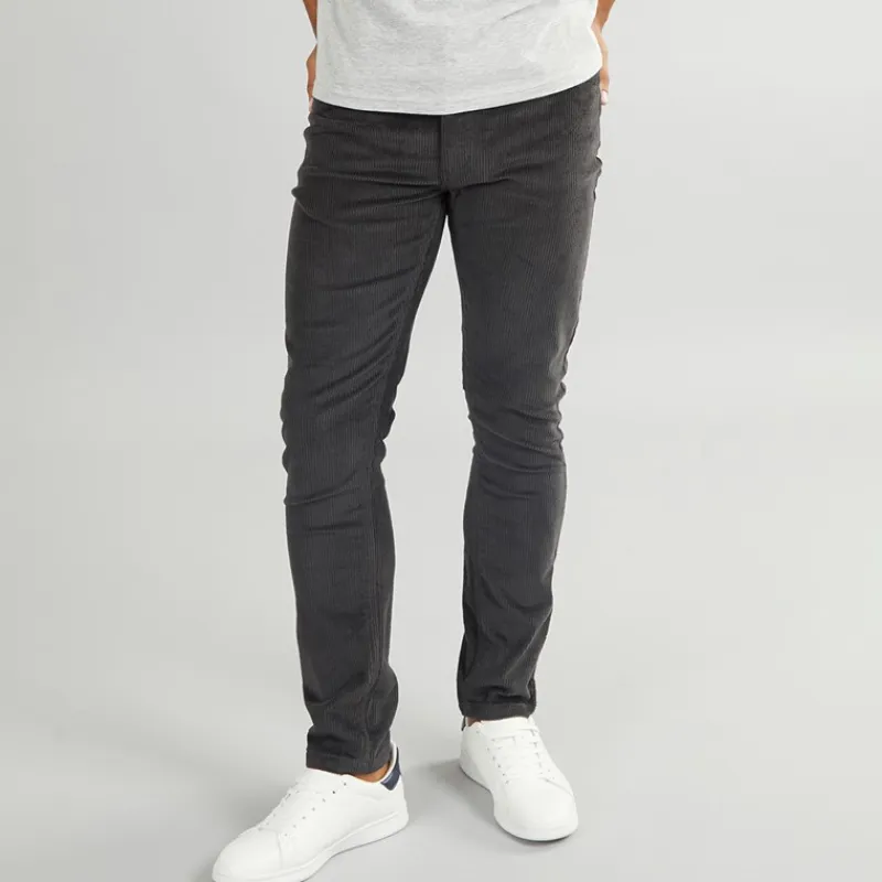 Online Herre Cordsome Bukser Antracit Jeans Og Bukser·Bukser