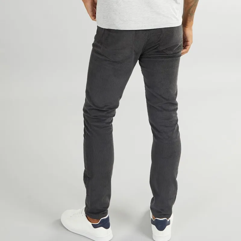 Online Herre Cordsome Bukser Antracit Jeans Og Bukser·Bukser