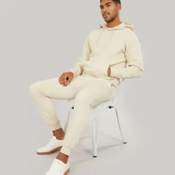 Herre Cover Script Tracksuit Moonbeam Træningsdragter Og Joggingbukser·Træningsdragter