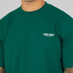 Clearance Herre Creative T-Shirt Smaragd T-Shirts, Poloer Og Skjorter·T-Shirts Og Undertrøjer