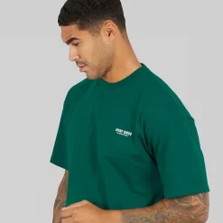 Clearance Herre Creative T-Shirt Smaragd T-Shirts, Poloer Og Skjorter·T-Shirts Og Undertrøjer