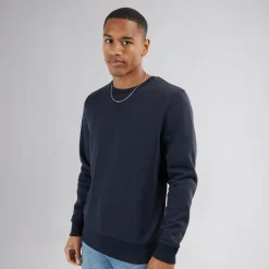 Hot Herre Crew Neck Sweatshirt Blå Hættetrøjer Og Sweatshirts·Sweatshirts