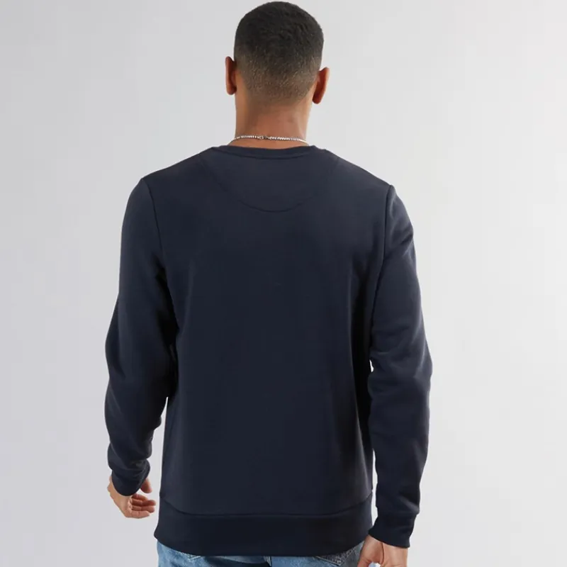 Hot Herre Crew Neck Sweatshirt Blå Hættetrøjer Og Sweatshirts·Sweatshirts