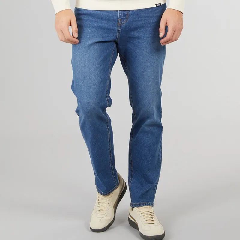 Hot Herre Dalesman Afslappet Pasform Jeans Mellem Vask Jeans Og Bukser·Jeans
