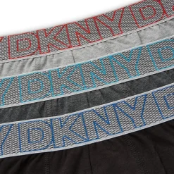 Hot Herre Dansville Tre Pak Længere Boxer Trunks Sort/​Charcoal/​Grey Marl Multipakker·Undertøj|Undertøj, Sokker Og Nattøj·Boxer Shorts
